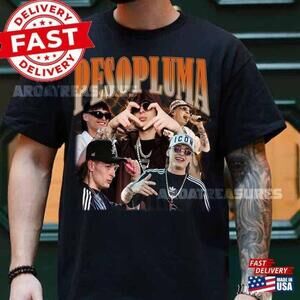 Peso Pluma 90S Style Regional Music Fan T-Shirt